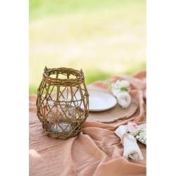 LANTERNE - Osier avec son...