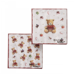 SERVIETTE - Ourson et ses...