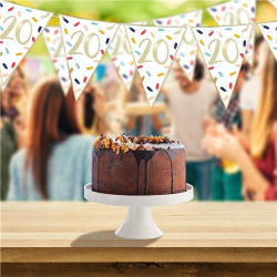 GUIRLANDE - Fanion 20 ans...