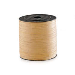 RUBAN - Raphia kraft (7mm x...