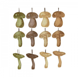 DECOR DE SAPIN - Champignon...