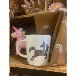 MUG - Licorne argentée (en...