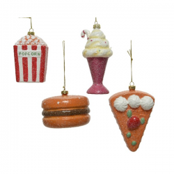 DECOR SAPIN - Pop corn/milk...