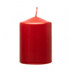 BOUGIE - Cylindrique rouge...