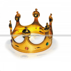 COURONNE - Roi (en plastique)