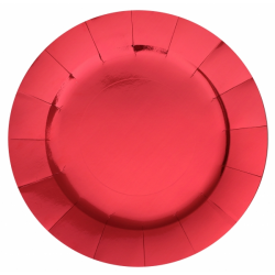 SOUS ASSIETTE - Rouge x 10...