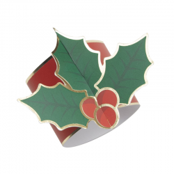 ROND DE SERVIETTE - Houx de...