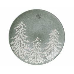 ASSIETTE - Motif sapin (en...