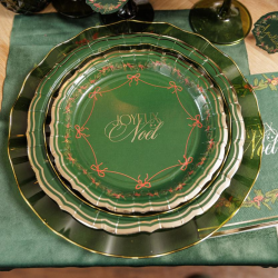 ASSIETTE - Joyeux Noël x 8...