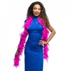 BOA - Rose/fushia (en plume...