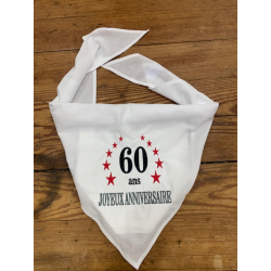 BANDANA/FOULARD - 60 Ans...