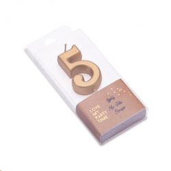 BOUGIE - Chiffre 5...