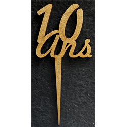 TOPPER - 10 ans (en bois...