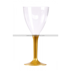 VERRE A VIN - Pied or x 10...