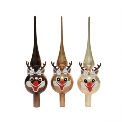 DECOR SAPIN - Cimier renne...