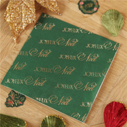 SERVIETTE - Joyeux Noël x...