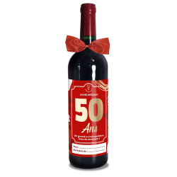 BOUTEILLE DE VIN - 50 aine...