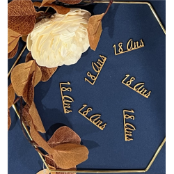 CONFETTIS DE TABLE - 18 ans...