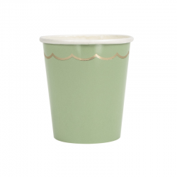 GOBELET/VERRE - Festonné...