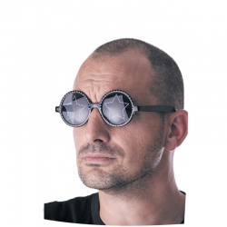 LUNETTE - Star  et  strass...