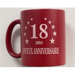 MUG/TASSE - Etoile 18 ans...