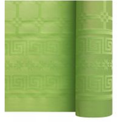 NAPPE DAMASSE/PAPIER - Vert...