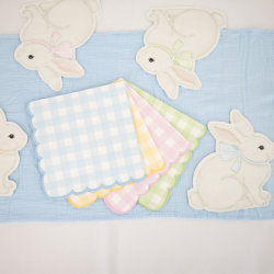 SERVIETTE - Lapin vichy x...