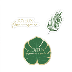 SACHET DÉCO DE TABLE -...