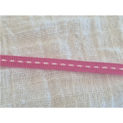 RUBAN - Fushia (en coton...