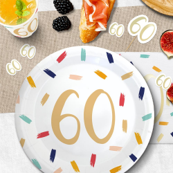 ASSIETTE - 60 confettis...