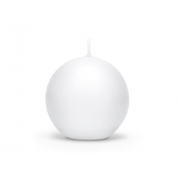 BOUGIE - Boule blanche...