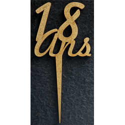 TOPPER - 18 ans (en bois...