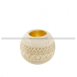 BOUGEOIR - Bois (13cm)