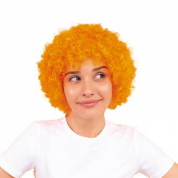 PERRUQUE - Pop/clown orange