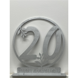 CENTRE DE TABLE - 20 ans...