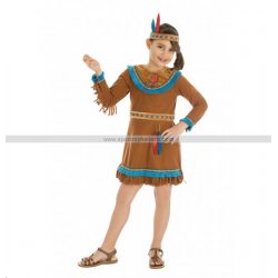 INDIENNE - Robe, coiffe 4/5...