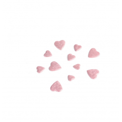 CONFETTIS DE TABLE - Coeur...