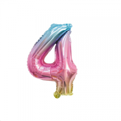 BALLON MYLARD - Chiffre 4...