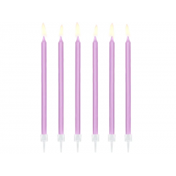 BOUGIE - Lilas/parme pastel...