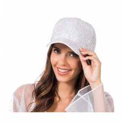 CHAPEAU - Casquette blanche...