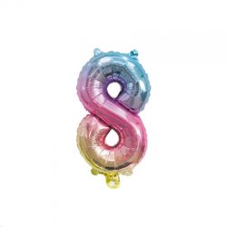 BALLON MYLARD - Chiffre 8...