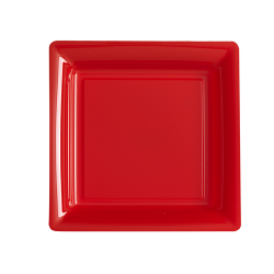 ASSIETTE - Rouge x12...