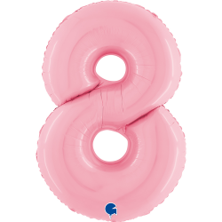 Ballon Chiffre 8 rose...