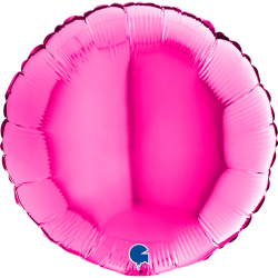 Ballon Rond rose magenta...