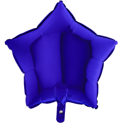Ballon Etoile bleu capri...