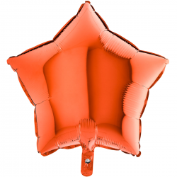Ballon Etoile orange...