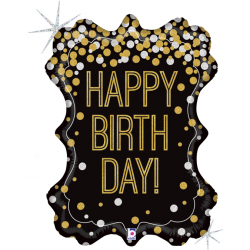 Ballon Happy birthday 86cm...