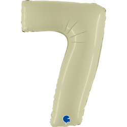 Ballon Chiffre 7 Vert olive...