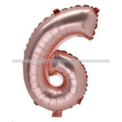 BALLON MYLARD - Chiffre 6...