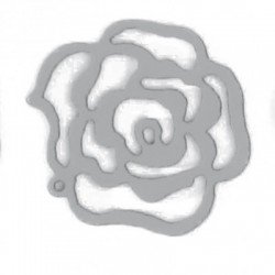 DECOR DE TABLE - Rose grise...